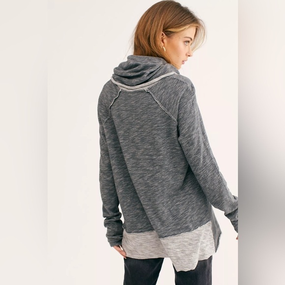 Free People Cocoon Cowl Pullover One Size - Picture 4 of 15